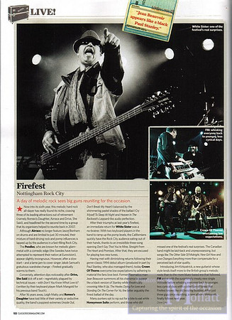 White Sister magazine review (2009)