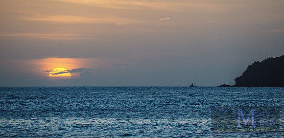 Day 178 - Sunset over the Carribbean Sea