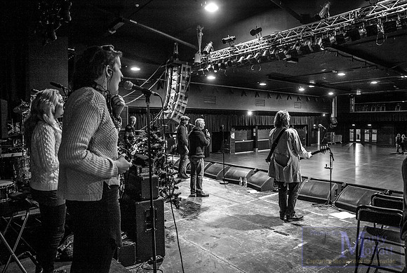 Day 101 - Thunder Christmas Show soundcheck