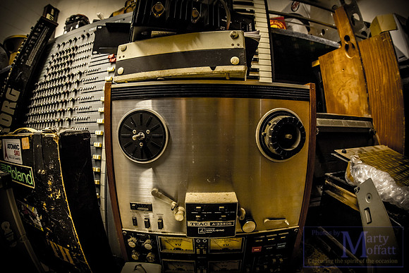 Day 190 - Abandoned studio equipment