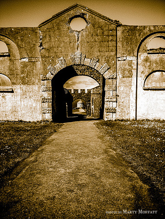 Mussenden Temple and Downhill Castle