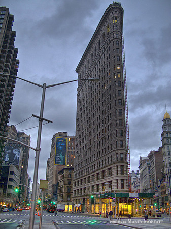 The Flat Iron building, New York